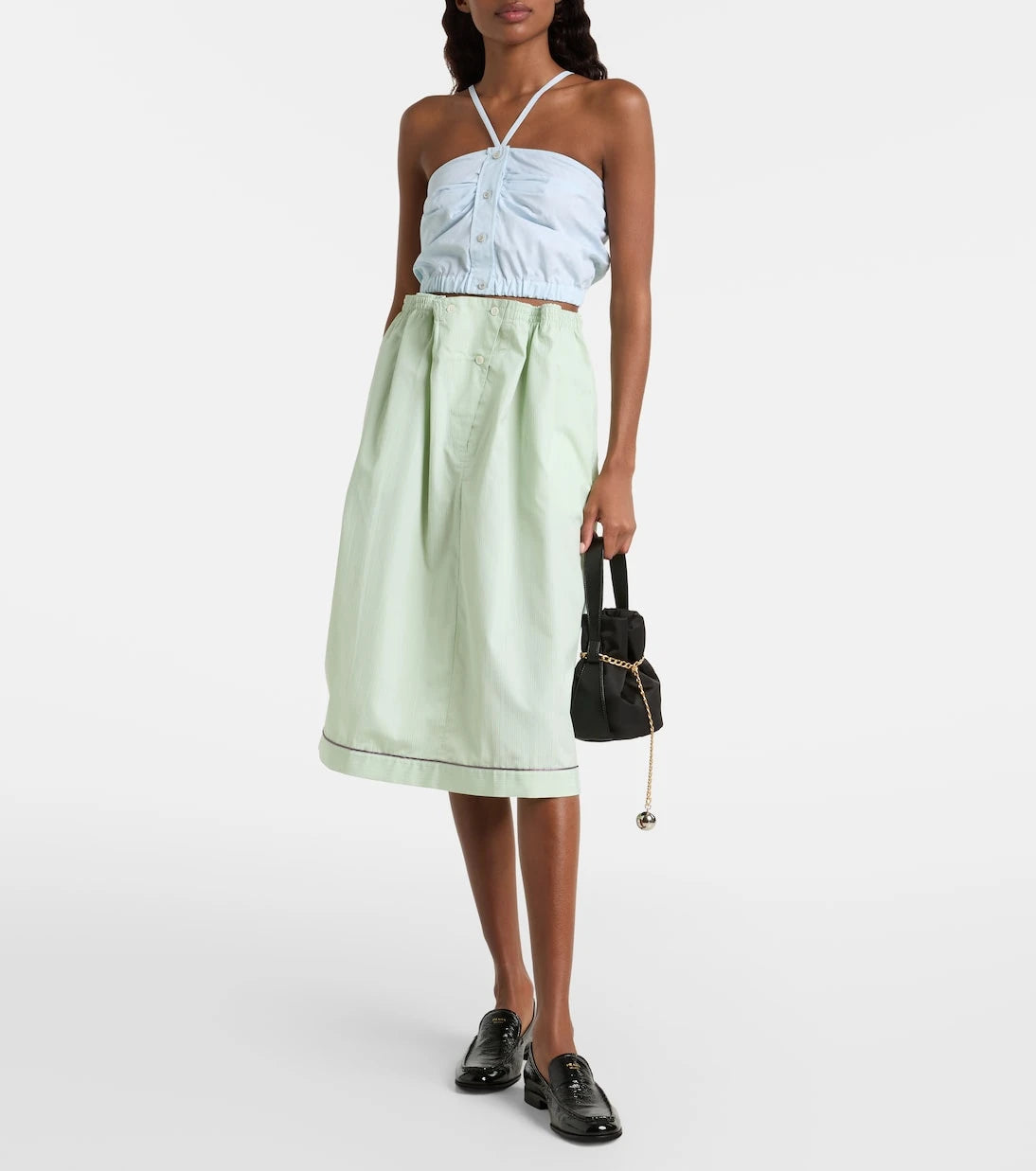 Prada - Prada Petit Sac Noir Mini bucket bag