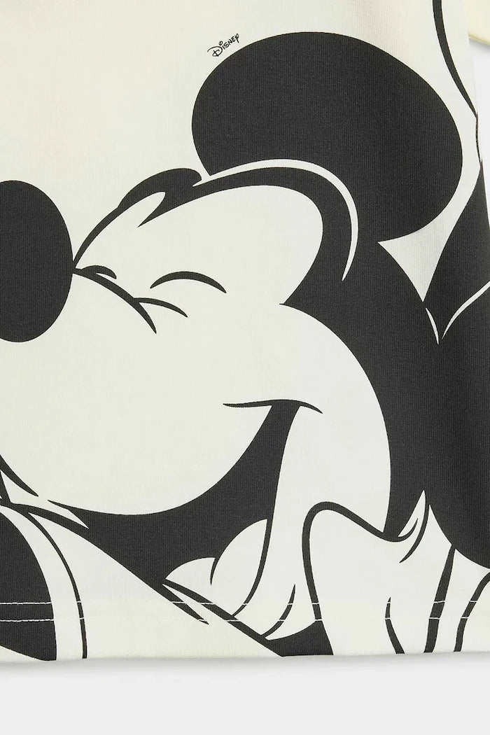 adidas pamuk ve elastan çocuk tişörtü DISNEY MICKEY MOUSE