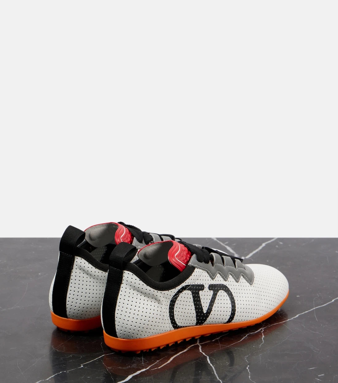 Valentino Garavani - Chromathon leather sneakers
