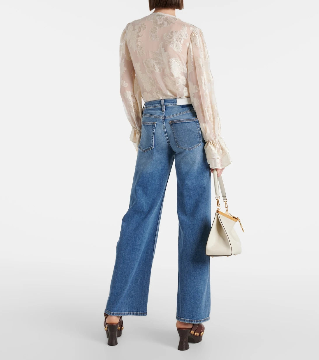 Re/Done - Mid-rise wide-leg jeans