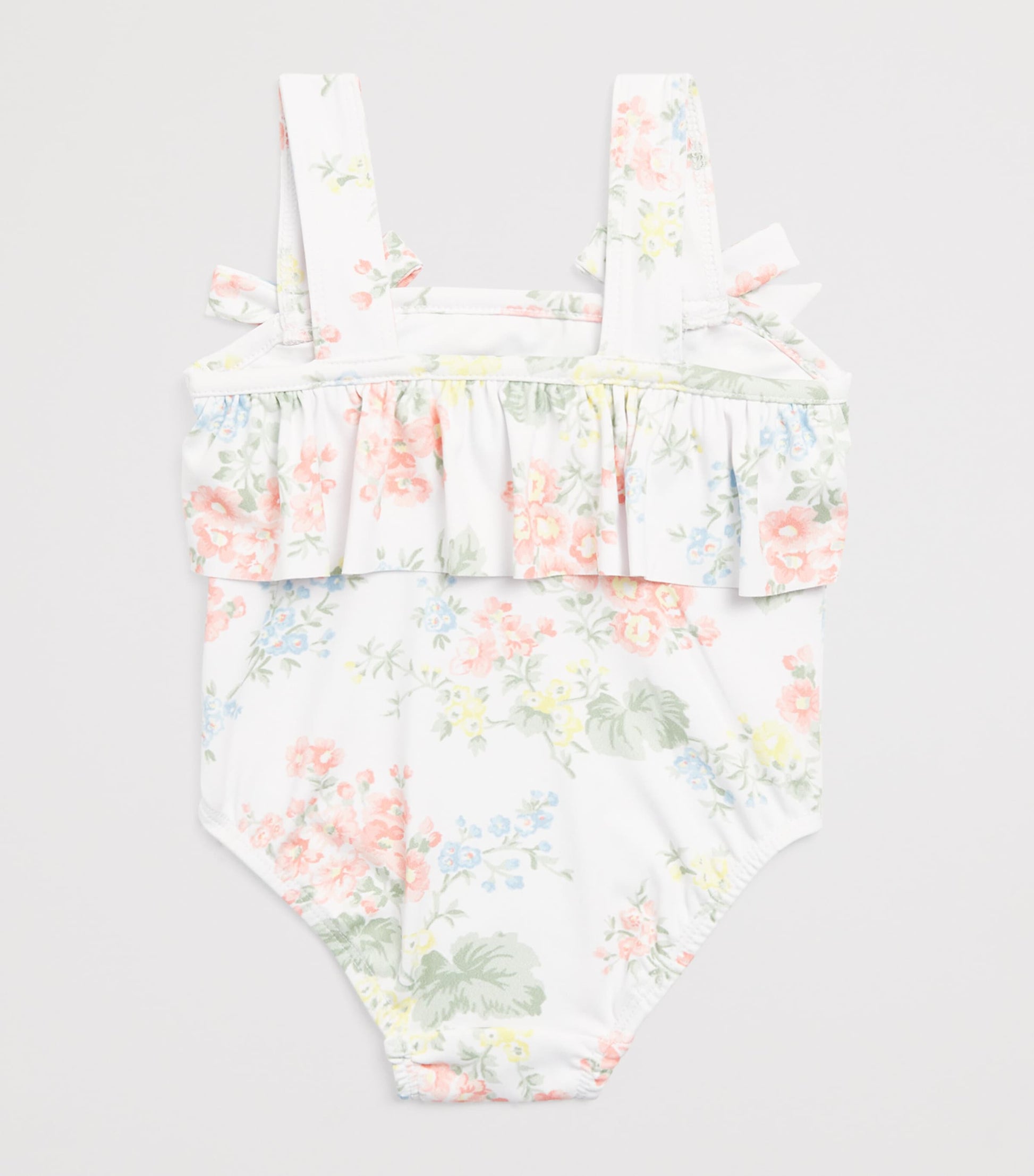 Ruffled Floral Swimsuit (3-36 Months)