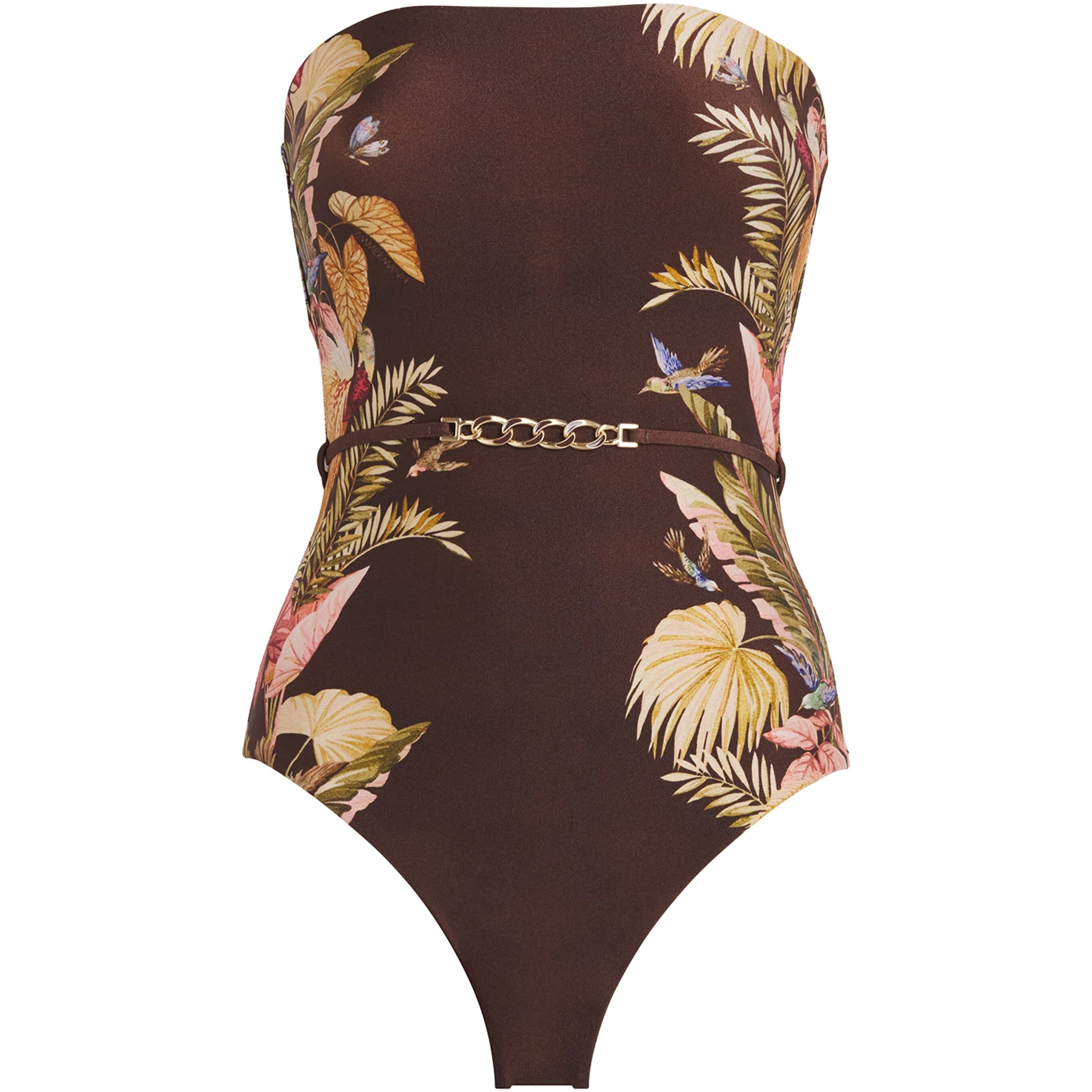 Zimmermann Off-The-Shoulder Ascension Swimsuit