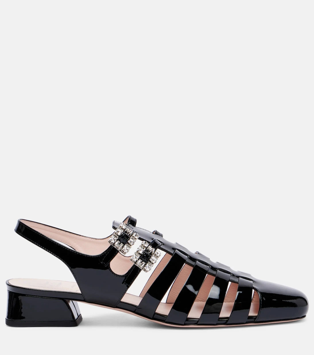 Roger Vivier - Mini Très Vivier 25 patent leather sandals