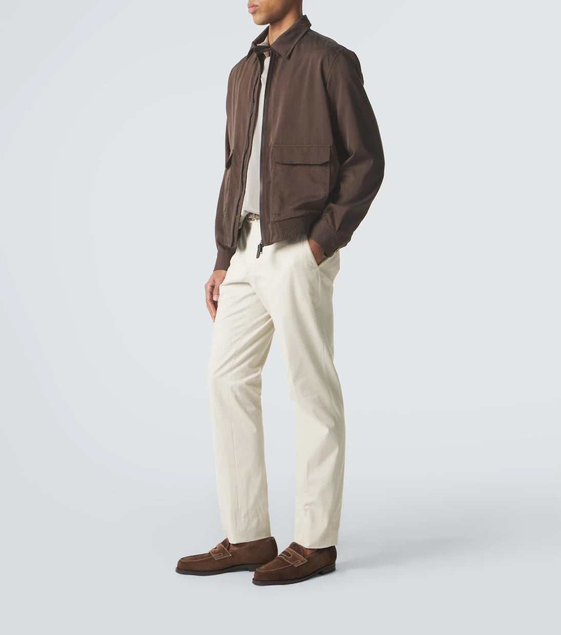 Brioni - Silk polo shirt