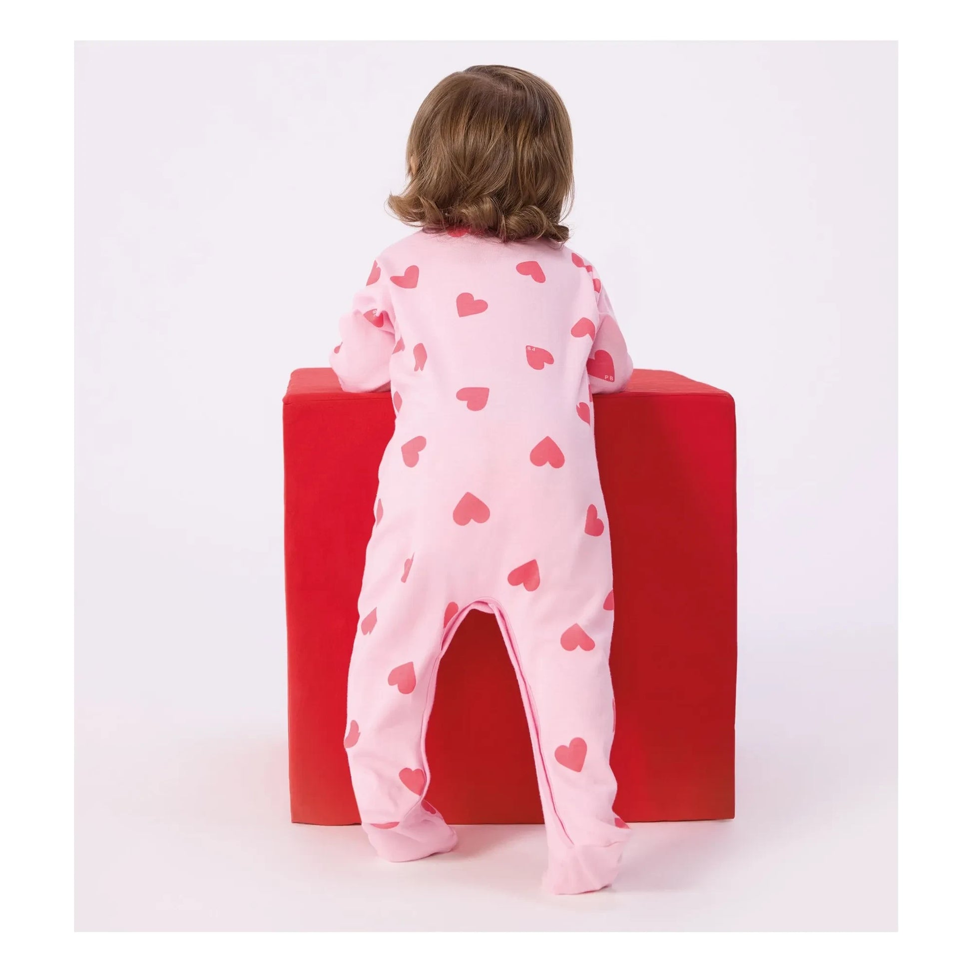 Petit Bateau - Sleep Well Hearts PB pyjamas | Pink