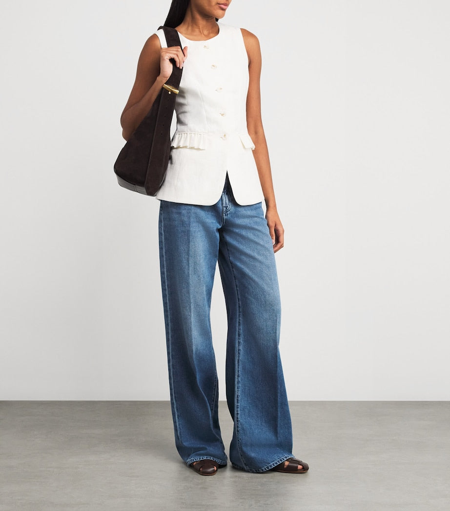 7 For All Mankind Luxe Vintage Lotta Flared Jeans