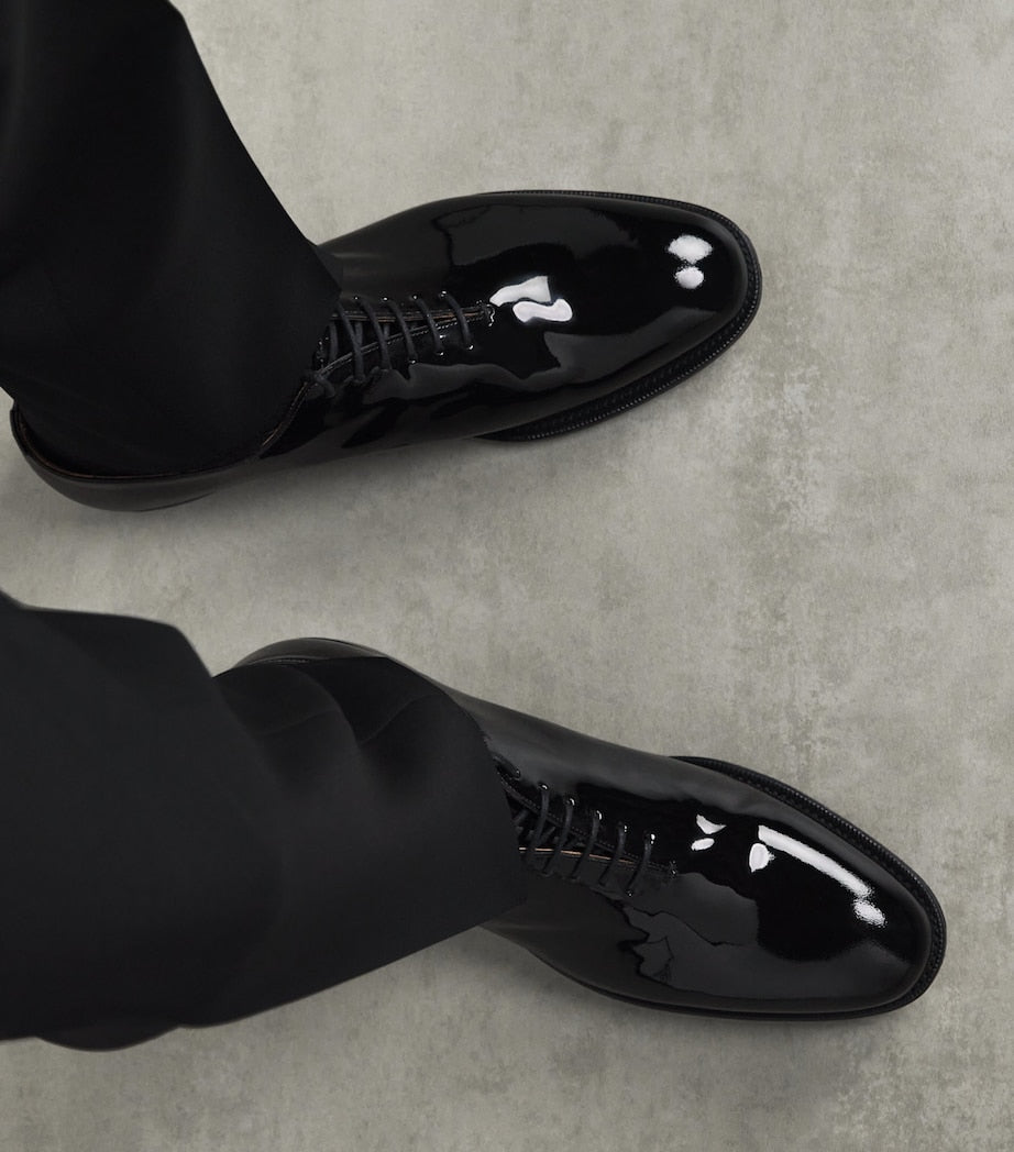 Church's Patent Leather Whole Cut Oxford Shoes