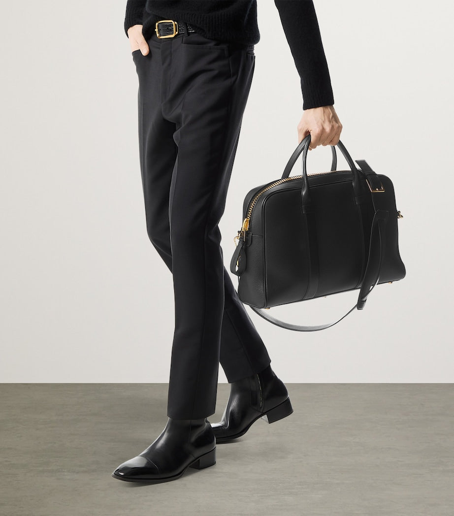 Leather Buckley Briefcase