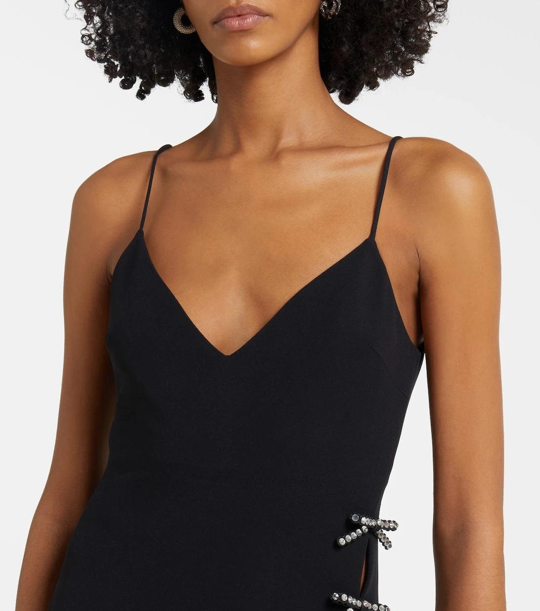 Elie Saab - Embellished bow-detail cady gown