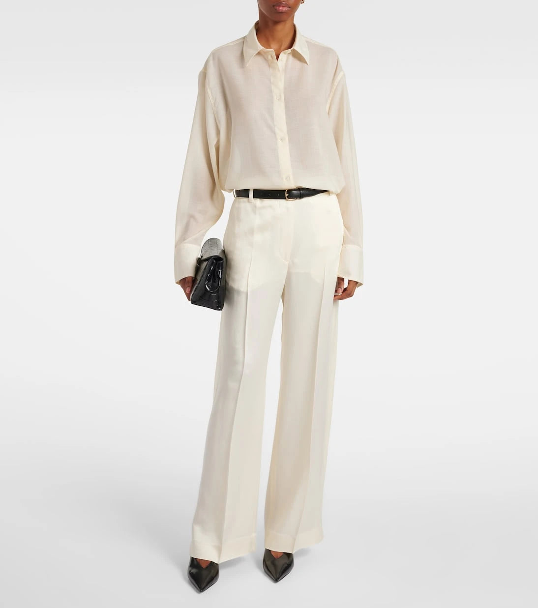 Toteme - Sheer wool shirt
