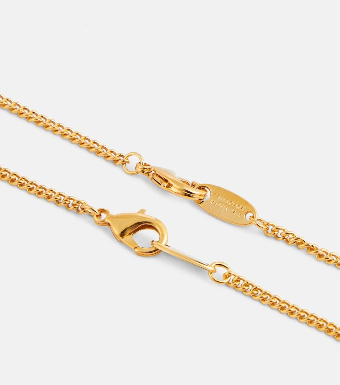 Balenciaga - Lovelock Double embellished necklace