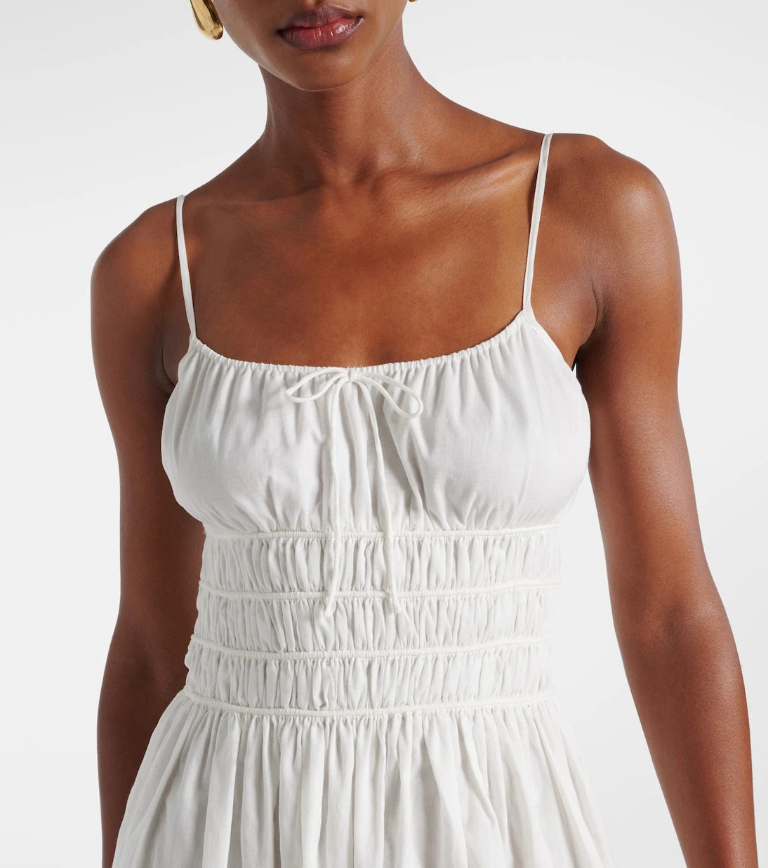 Faithfull - Meline cotton voile maxi dress