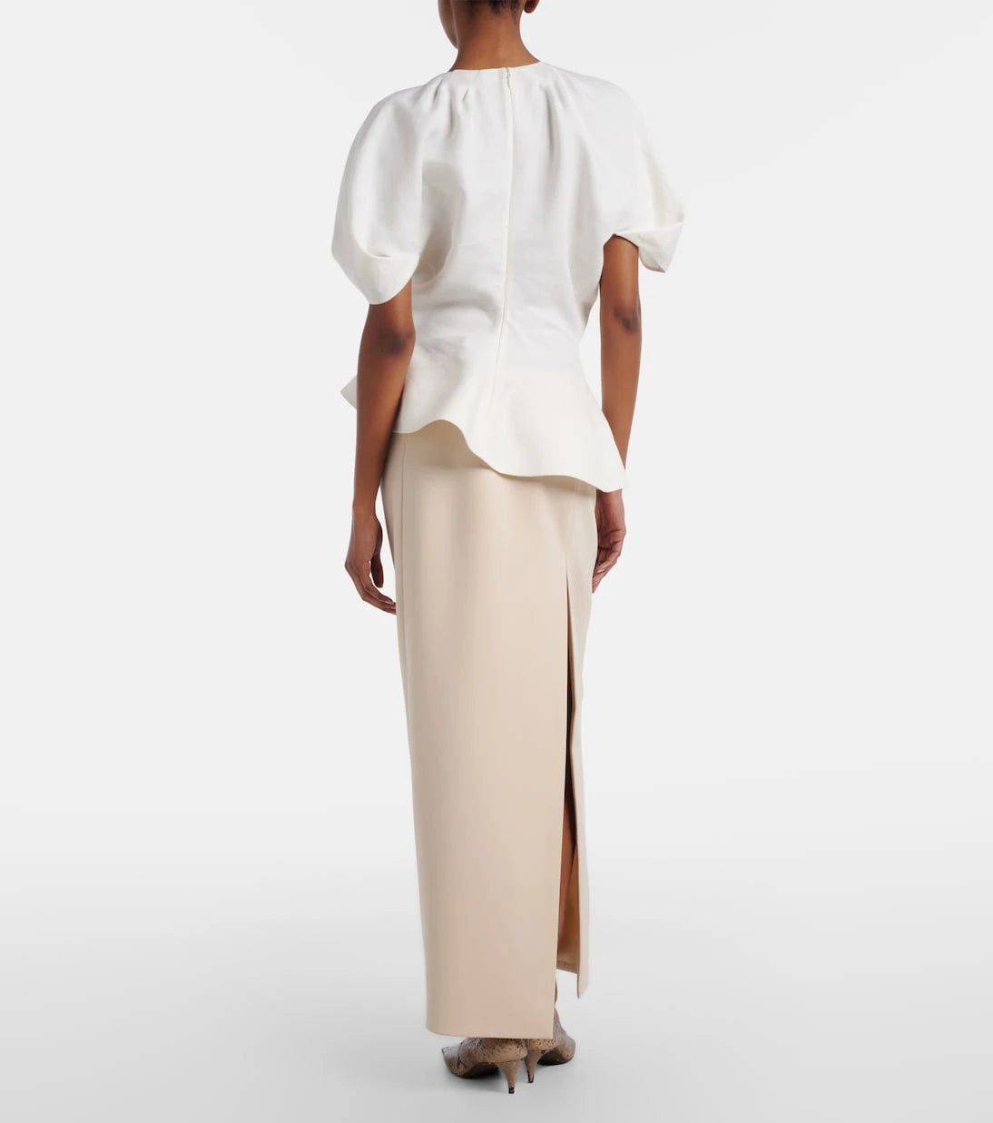 Khaite - Lyle crêpe maxi skirt