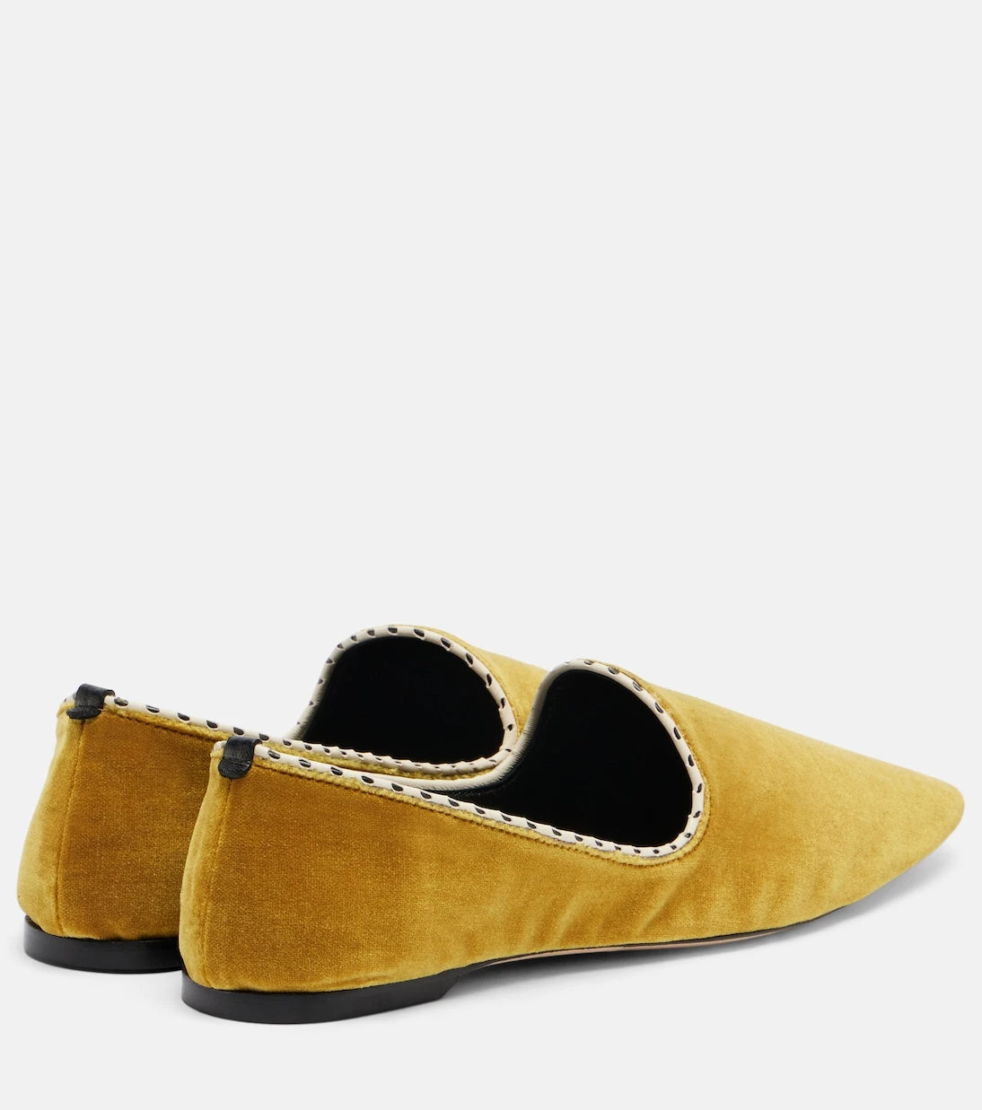 Toteme - Velvet slip-on shoes