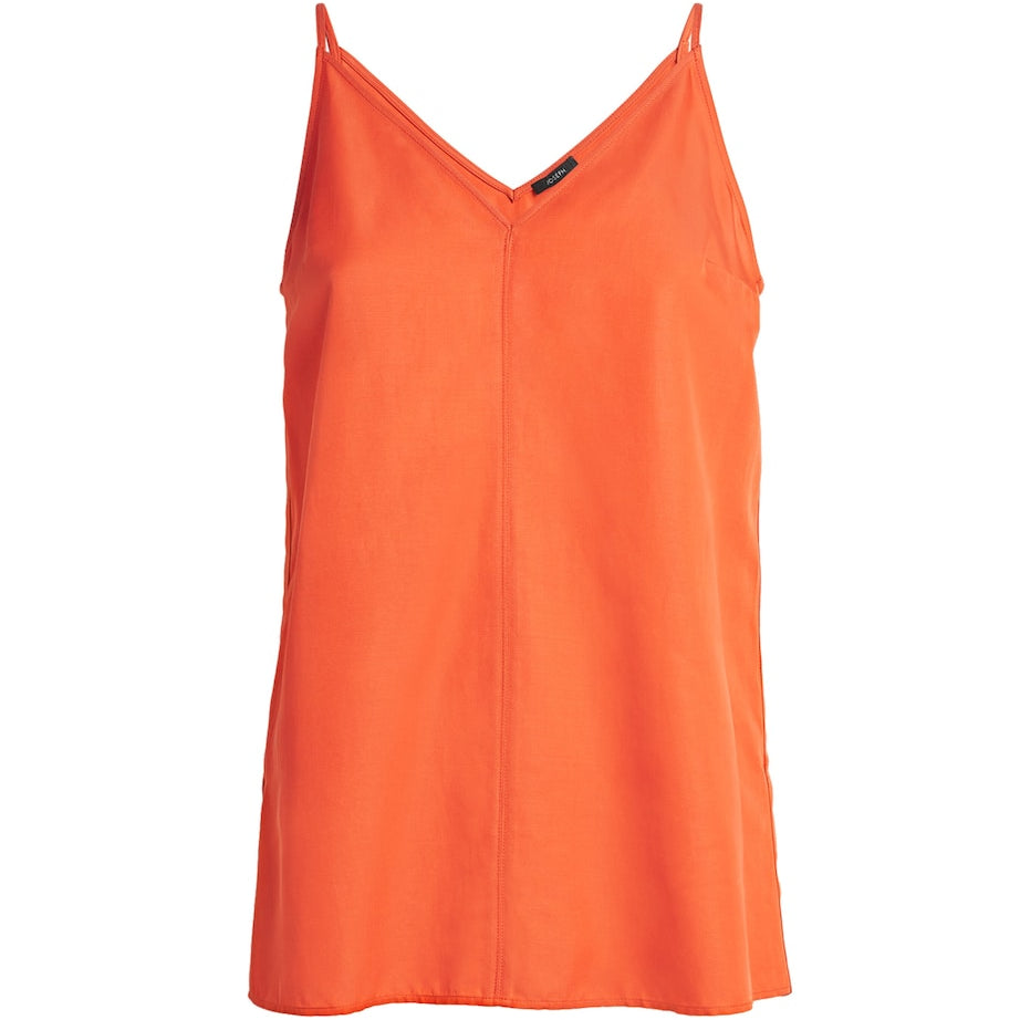 Silk-Cotton Aragon Cami Top SUNDOWN
