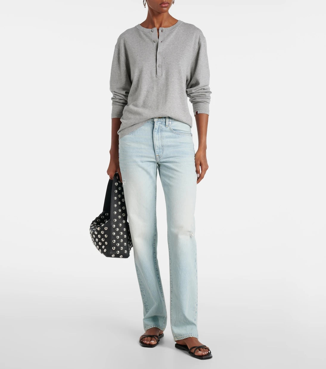 Slvrlake - London high-rise straight jeans