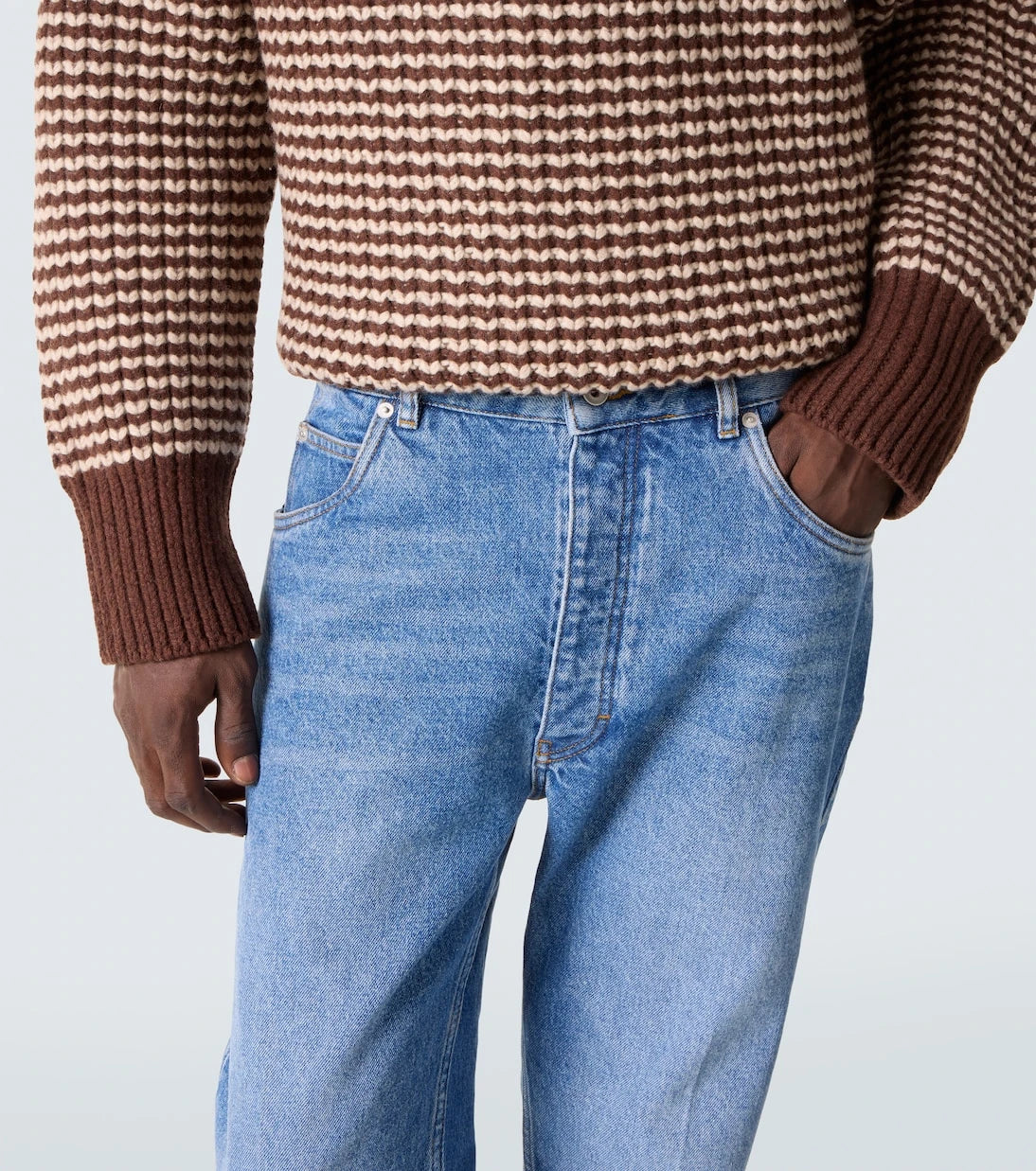 Studio Nicholson - x Aaron Levine Windslow straight jeans