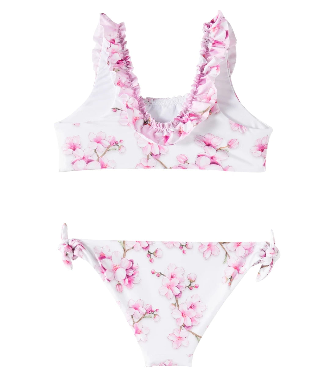 Monnalisa - Ruffled floral bikini