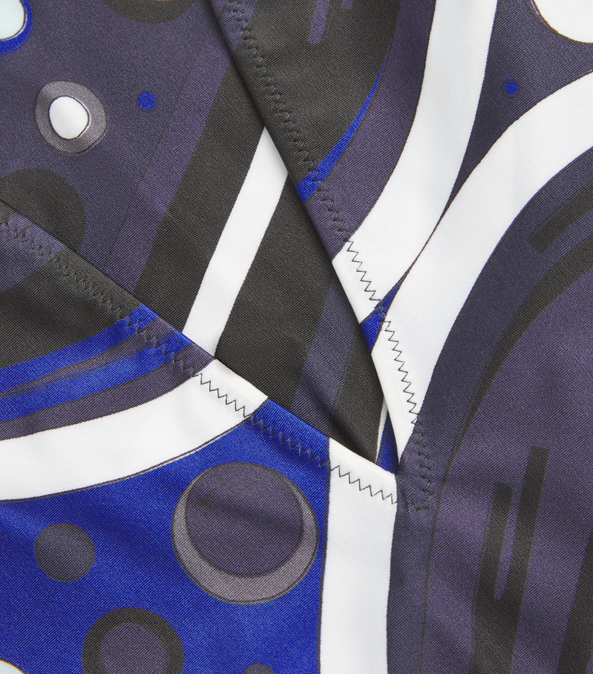 Blue Fontane Print Swimsuit