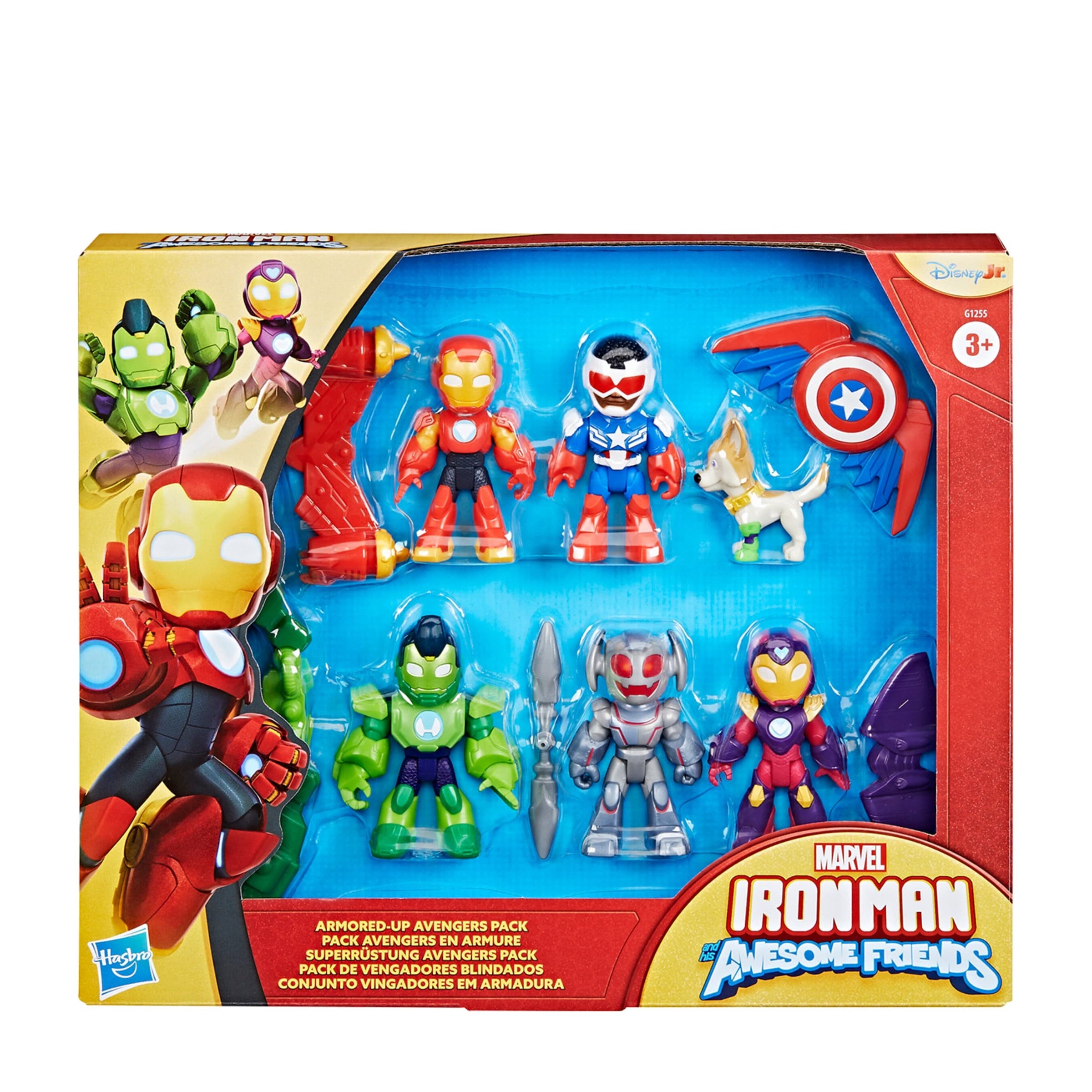 Marvel Iron Man and Armored-Up Avengers Figurine Set