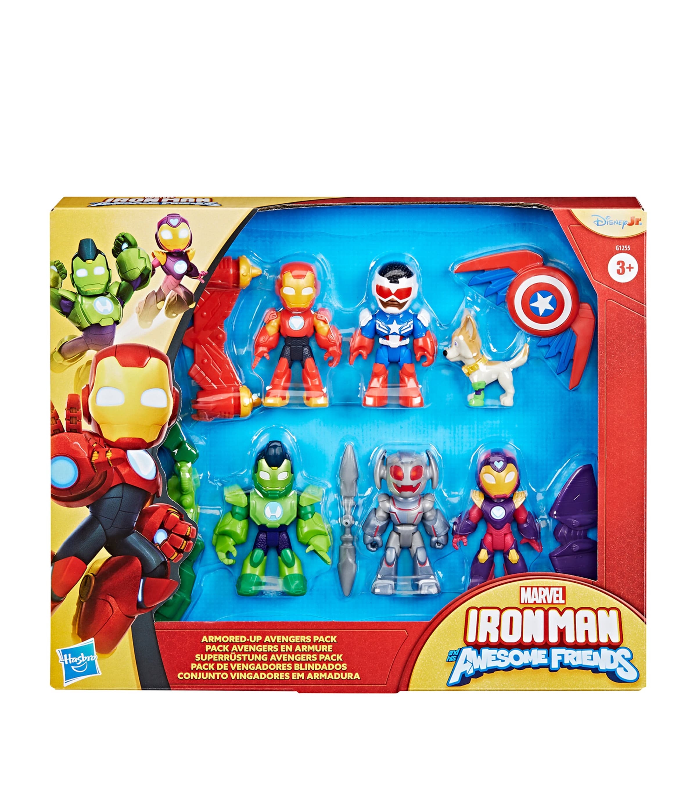 Marvel Iron Man and Armored-Up Avengers Figurine Set
