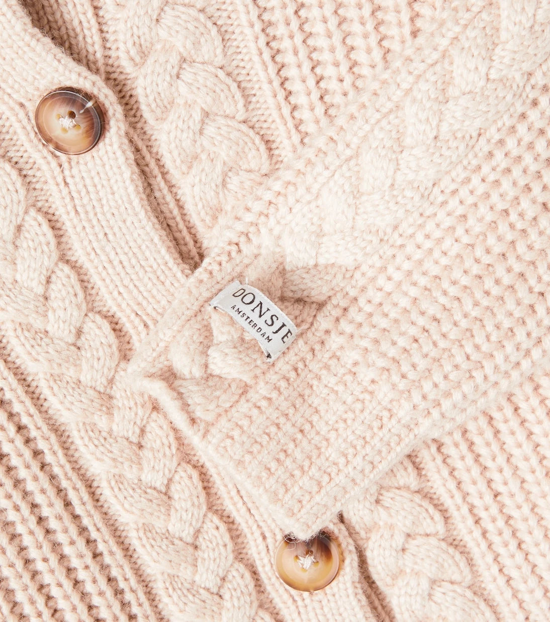 Donsje - Baby Elenna cable-knit cardigan