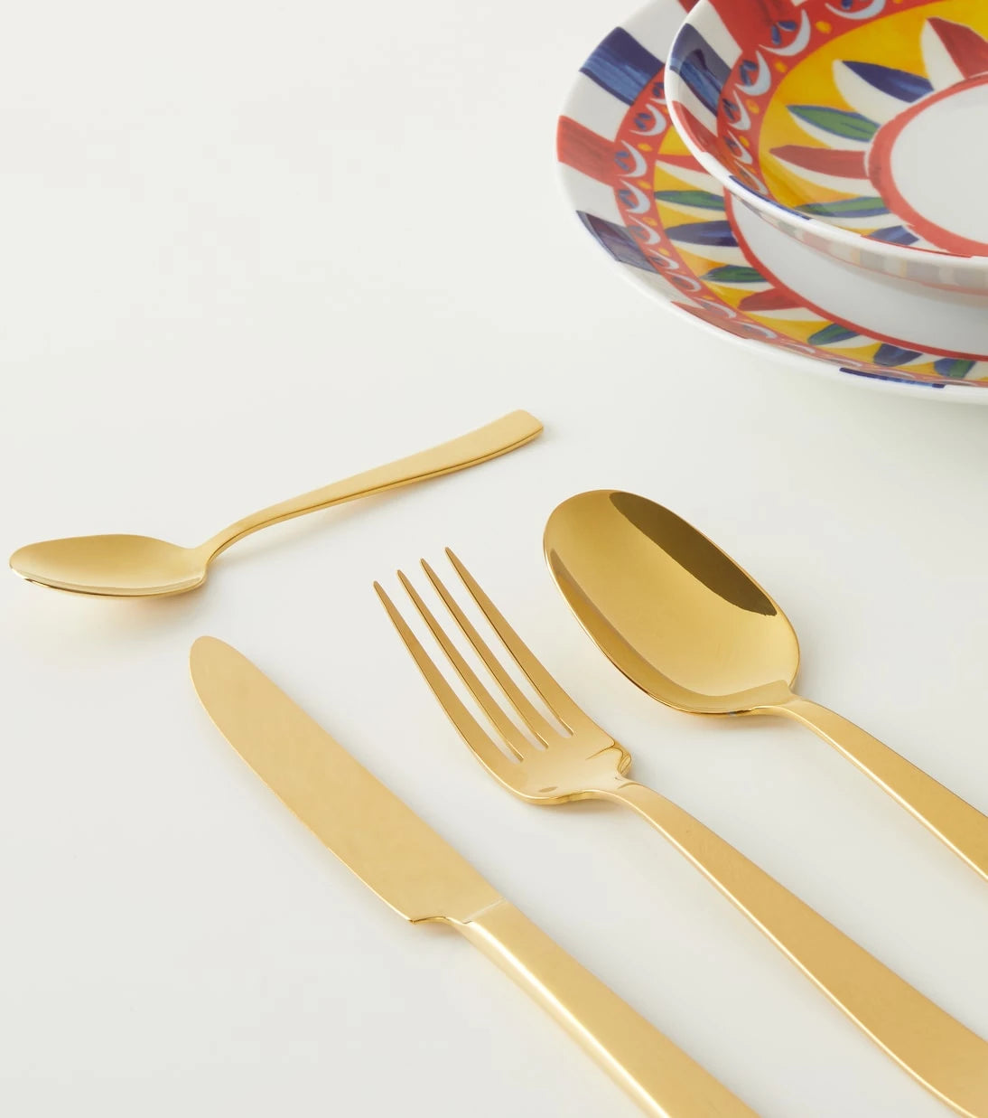 Dolce&Gabbana Casa - Stainless steel 4-piece cutlery set