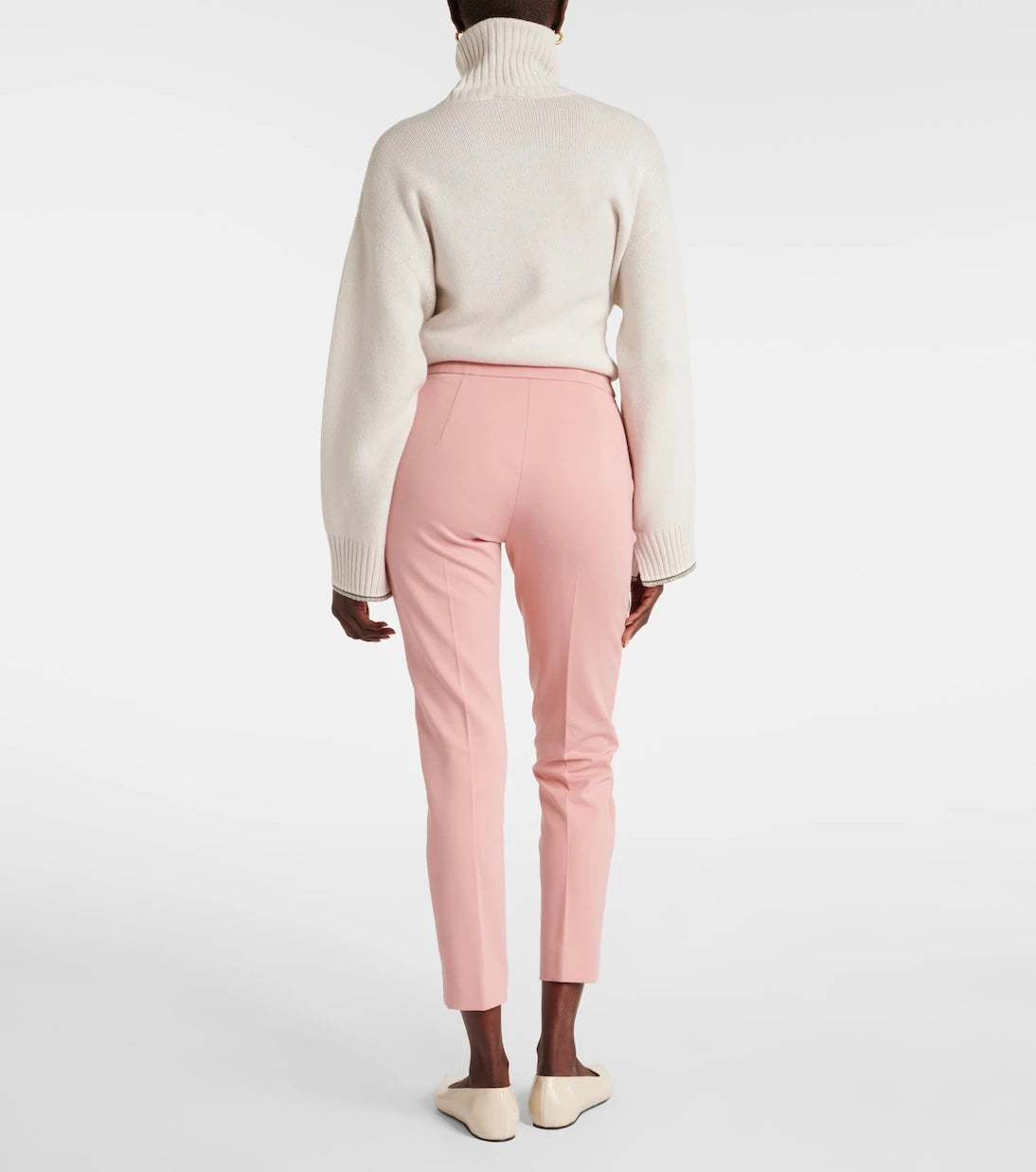Max Mara - Pegno cropped jersey slim pants