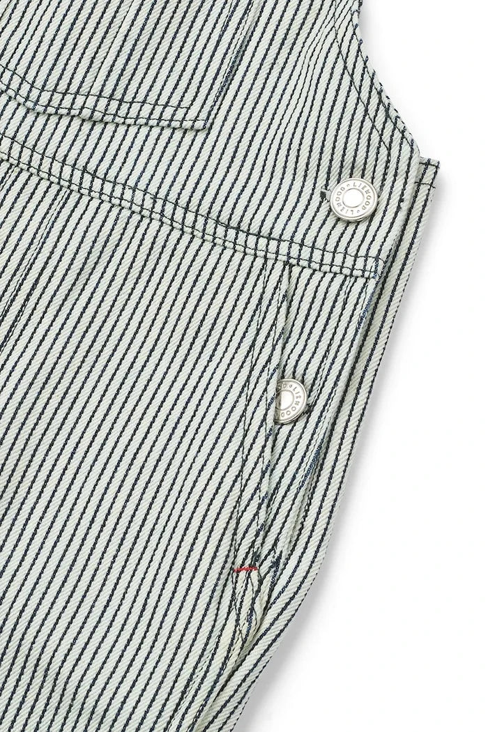 Детски дънки Liewood Delani Stripe Denim Dungarees