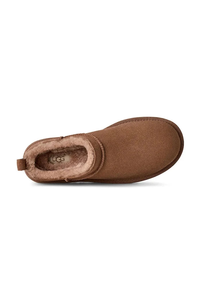 Велурени чехли UGG Classic Micro