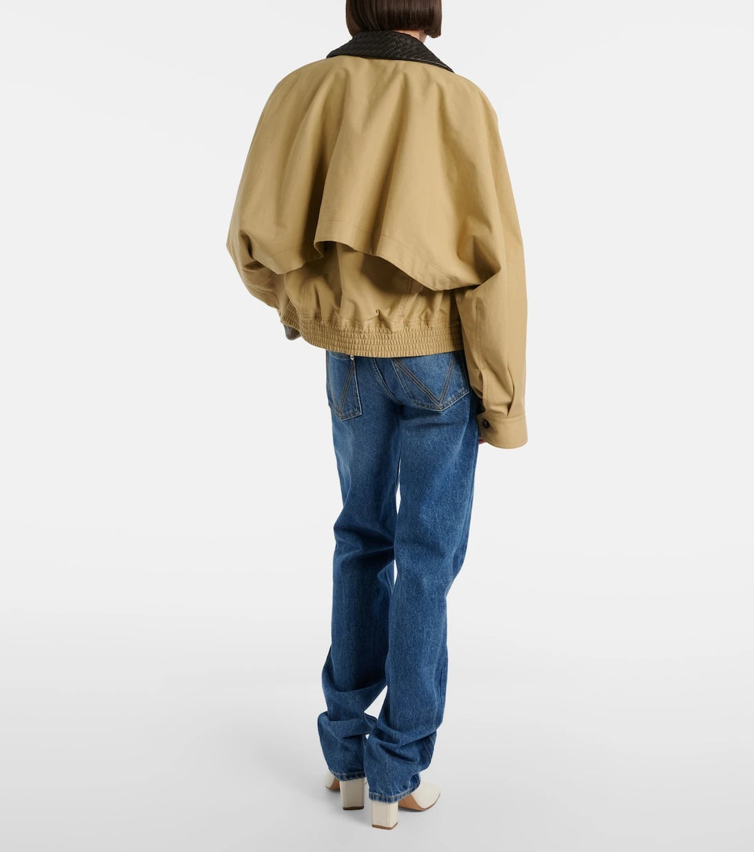 Bottega Veneta - High-rise straight jeans
