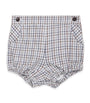 Cotton-Blend Check Print Bloomers (3-12 Months)