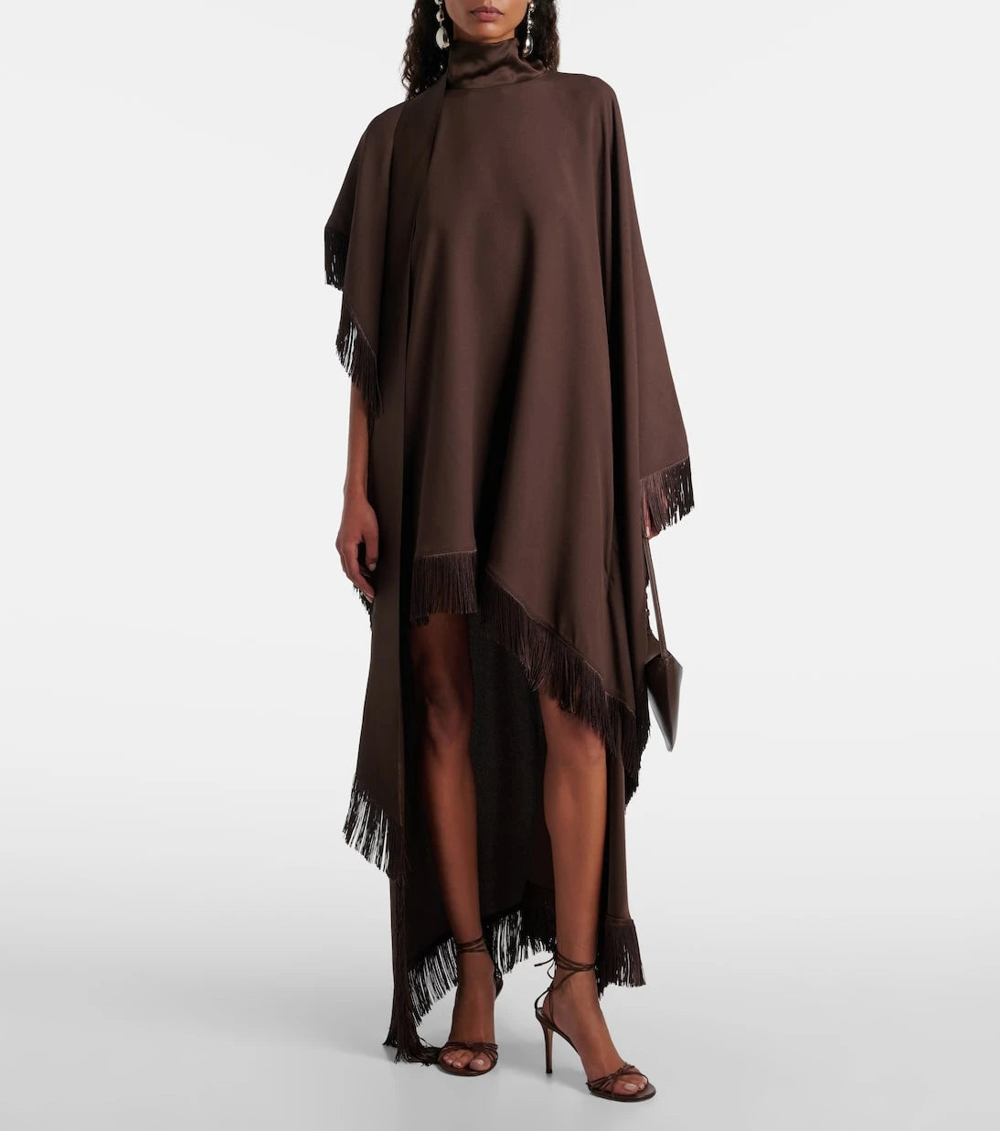 Taller Marmo - California saçaklı saten kaftan