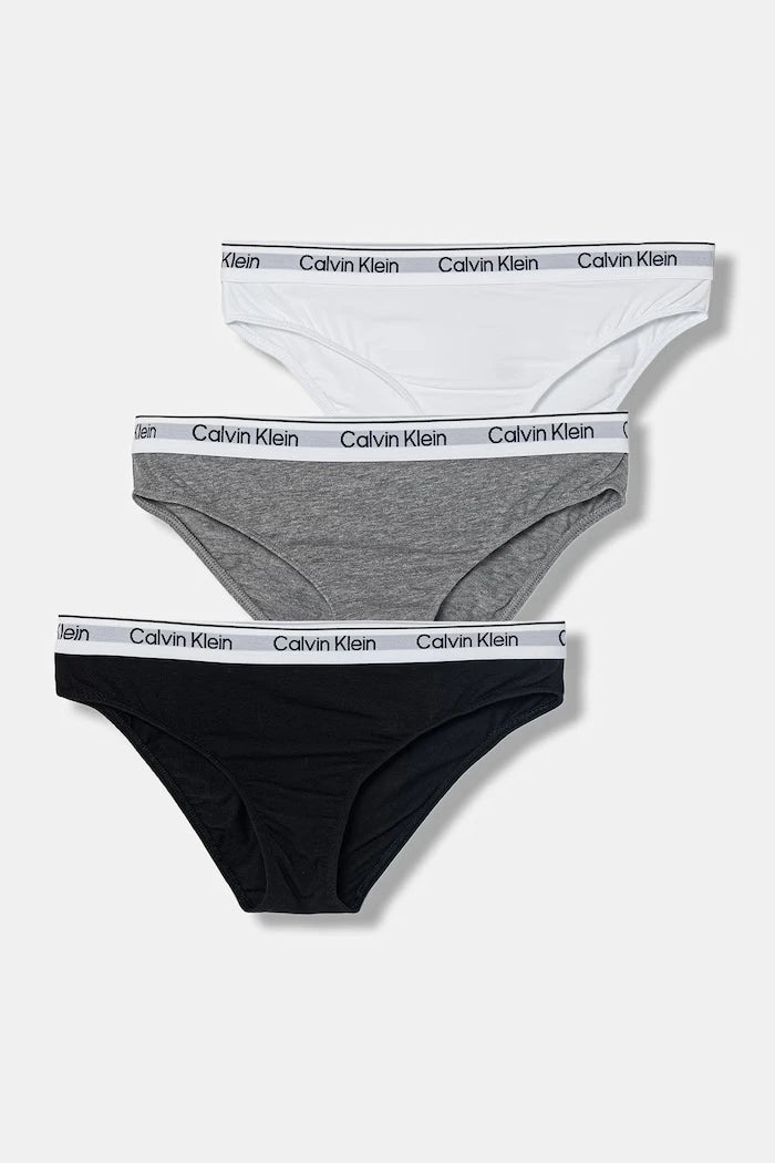 Calvin Klein Underwear pamuk ve elastanlı bikini 3'lü paket