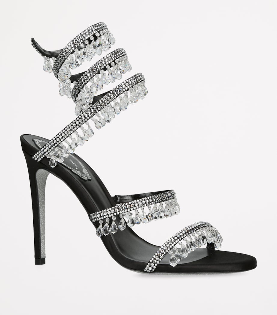 René Caovilla Multi Chandelier Heeled Sandals 105