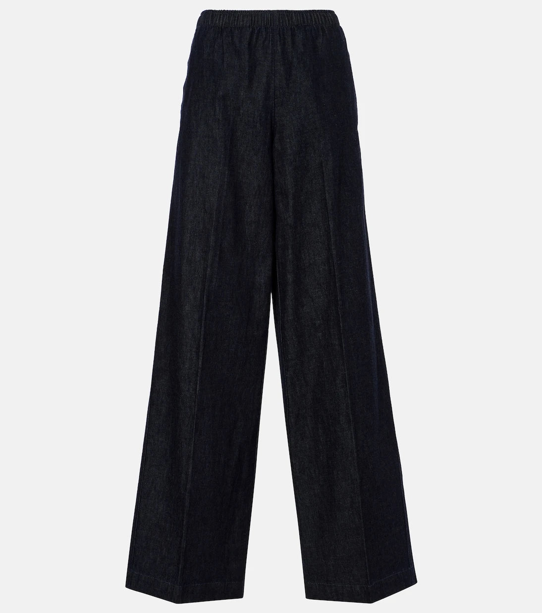 Vince - Low-rise cotton twill wide-leg pants