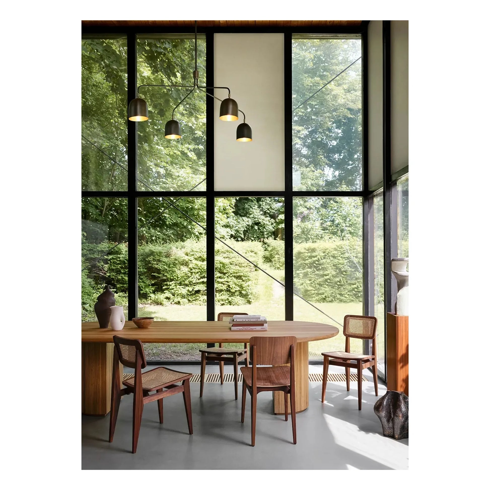 Gubi - C-Chair, Marcel Gascoin | Walnut