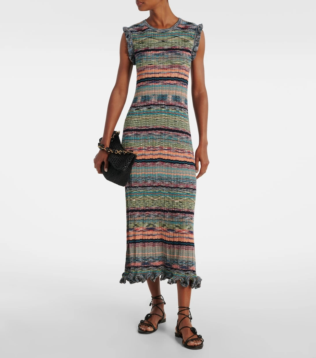 Ulla Johnson - Ajak ribbed-knit midi dress