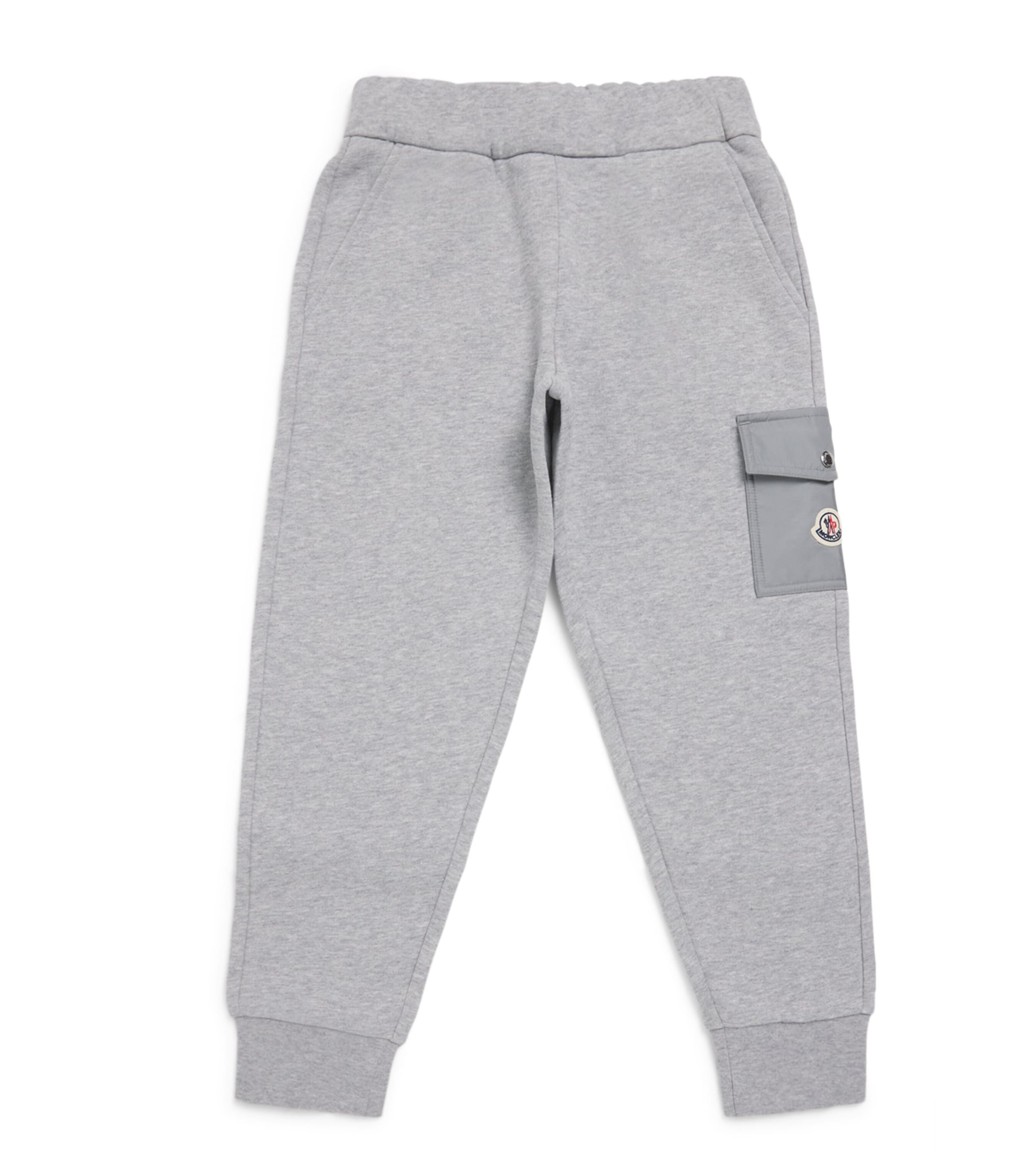 Moncler Enfant Cotton Logo-Patch Sweatpants (8-10 Years)
