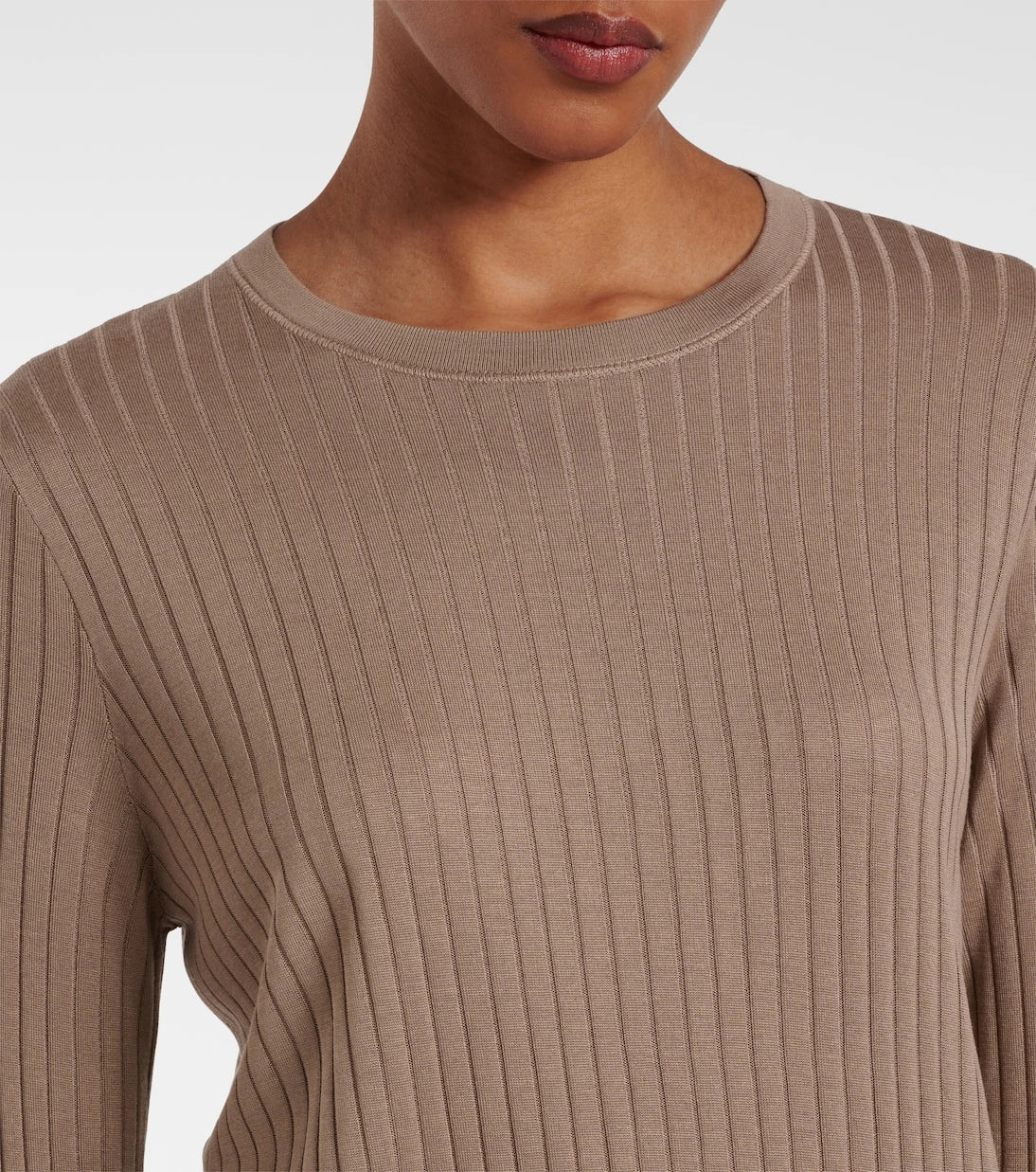 The Row - Keya ribbed-knit top