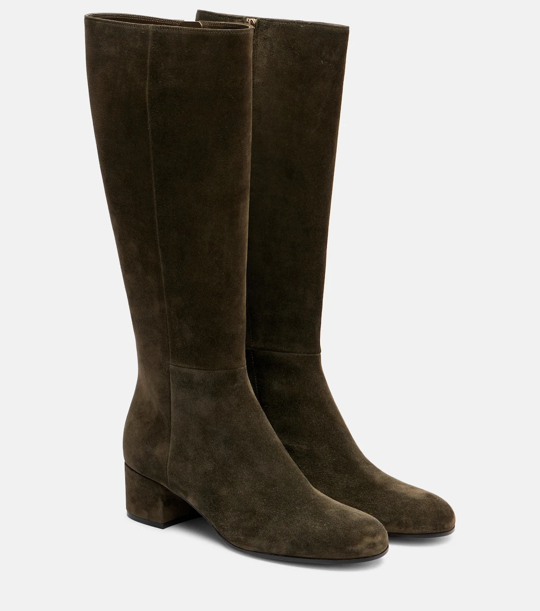 Gianvito Rossi - Joelle 45 suede knee-high boots