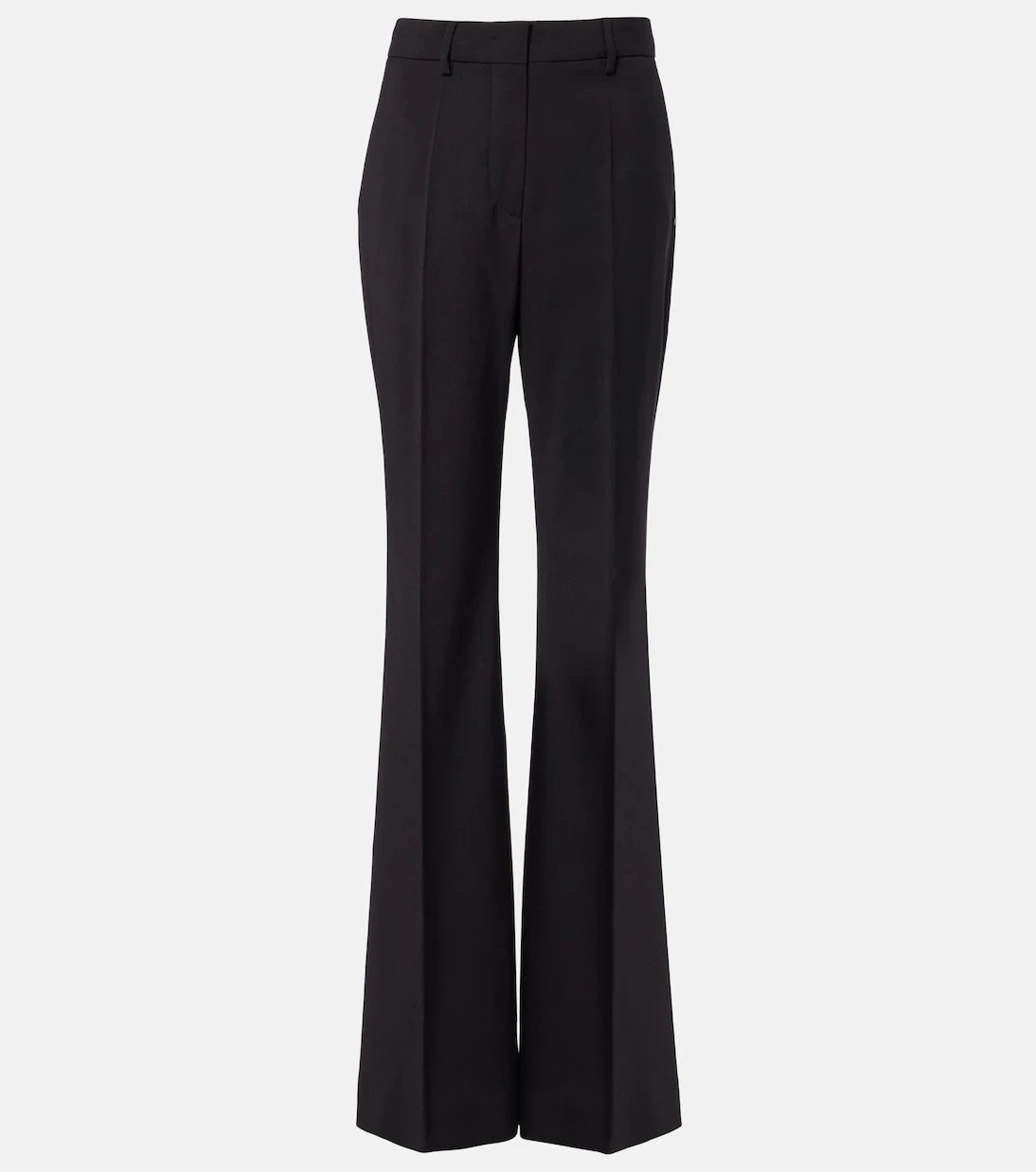 Sportmax - Virgin wool flared pants