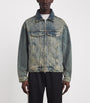 Blue Bleached Denim Jacket