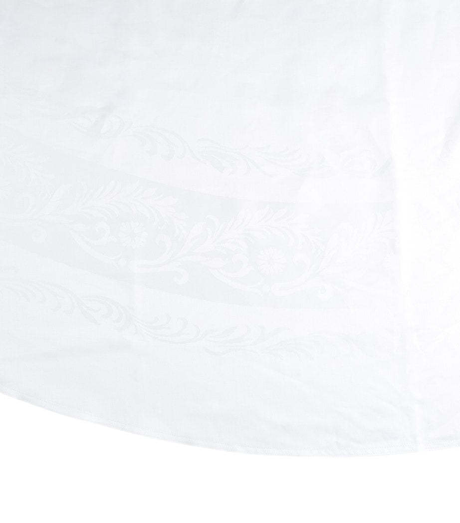 Thomas Ferguson Linen Double Damask Tablecloth (274cm x 274cm)
