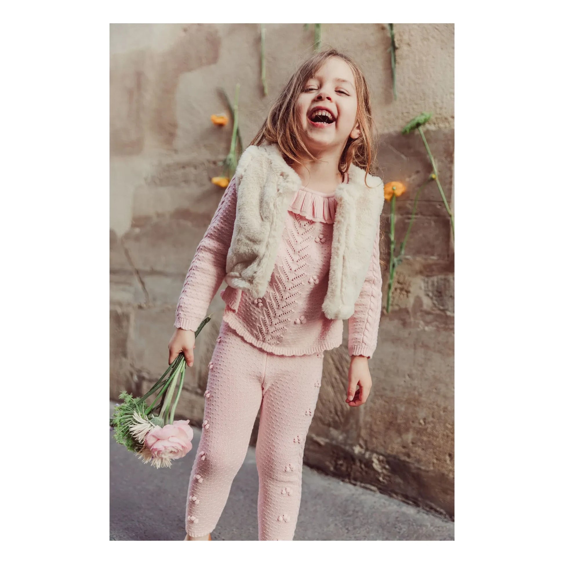 Louise Misha - Molda Mesh Legging | Pink