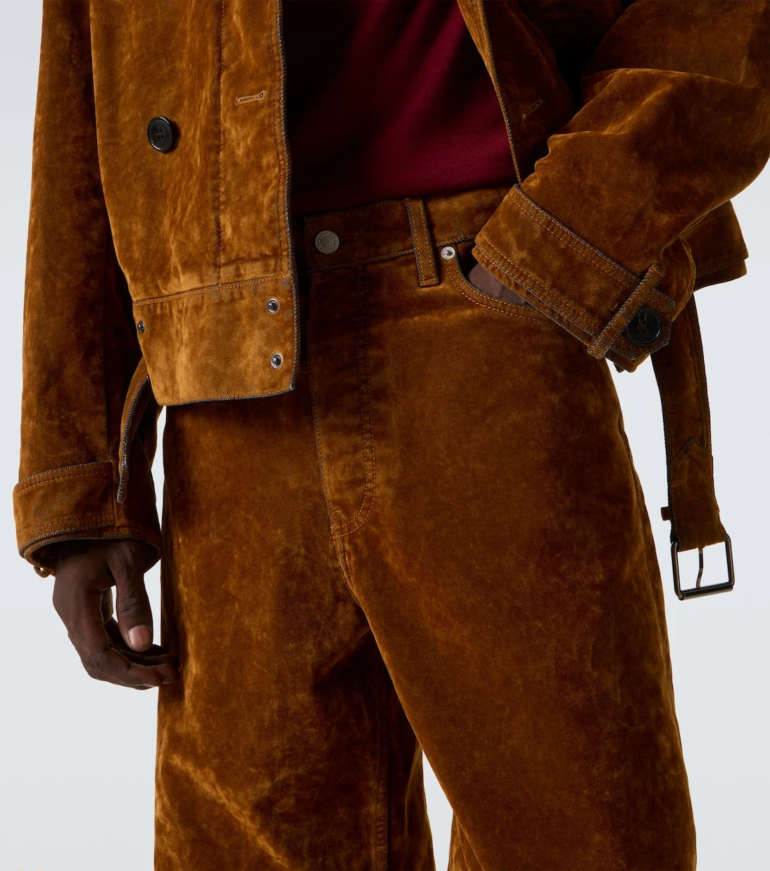 Dries Van Noten - Pine wide-leg jeans