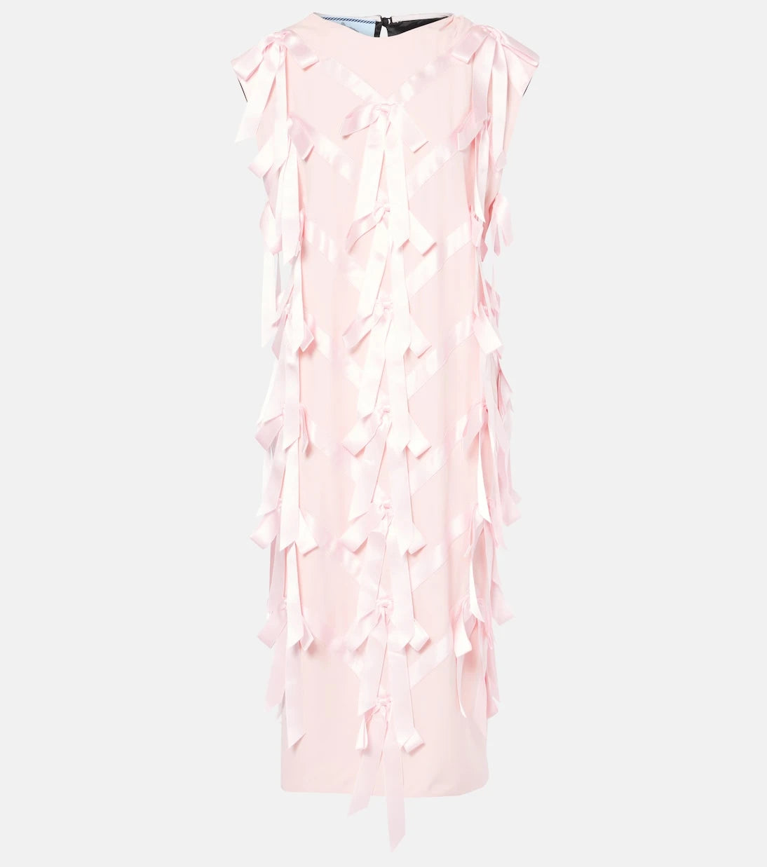 Prada - Ribbon midi dress