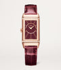 Jaeger-LeCoultre Pink Gold and Diamond Reverso One Duetto Watch 20mm