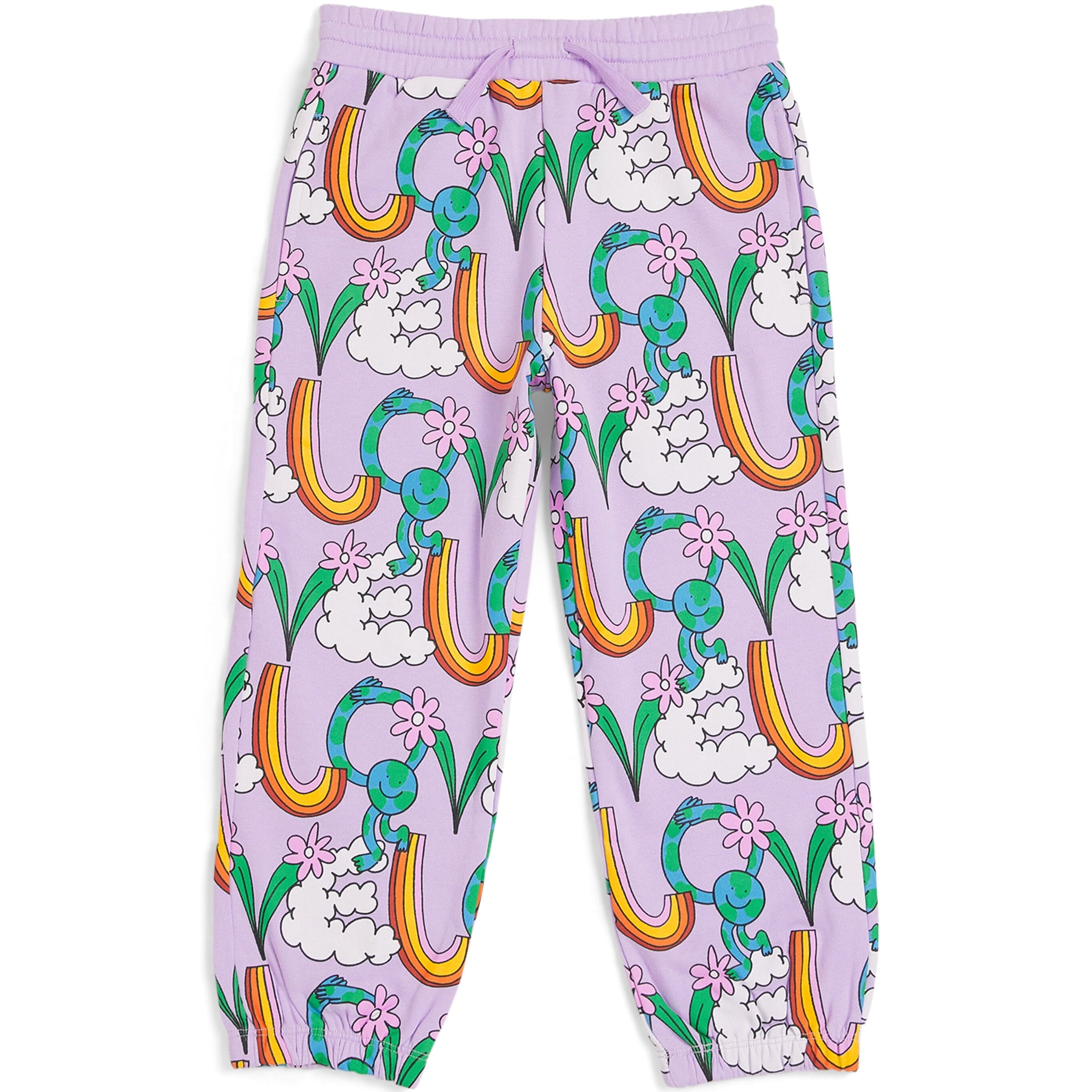 Stella McCartney Kids Cotton Love Print Sweatpants (3-14+ Years)