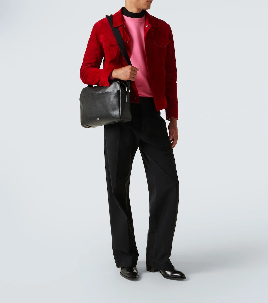Tom Ford - Leather messenger bag